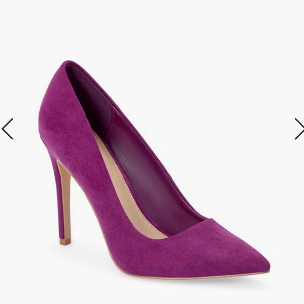 JustFab Vibrant Purple Stiletto Heels